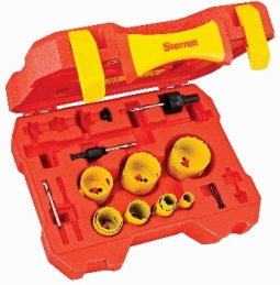 KDP09051-N Starrett DH General Purpose Kit w/ 9 Holesaws and 5 Accessories